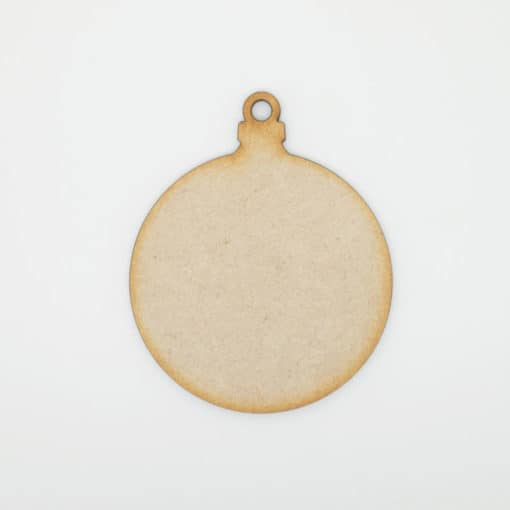 Wooden Round Baubles - MDF craft shape